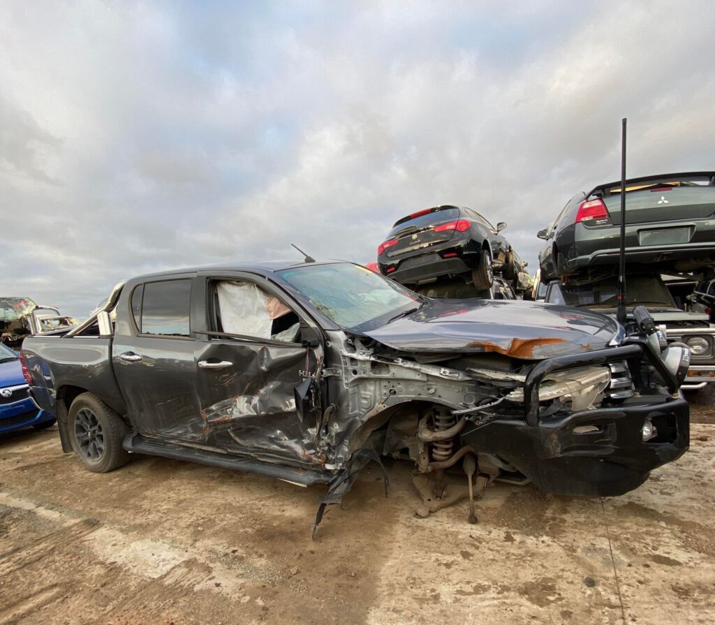 damaged car removal