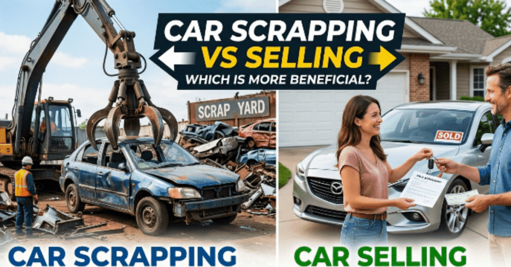 car scrapping vs car selling